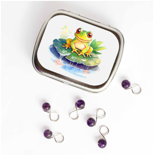 Exclusive Down Cellar Studio & BostonJen 2023 Splash Pad Party Frog Tin