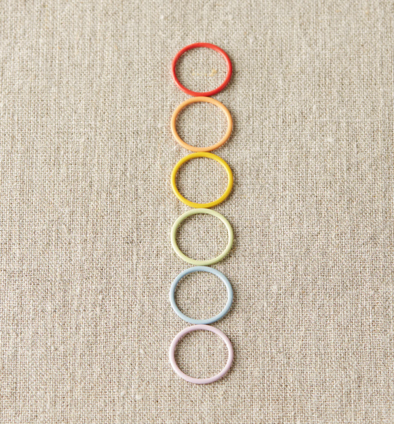 COCOKNITS | Colorful Ring Stitch Markers - Jumbo