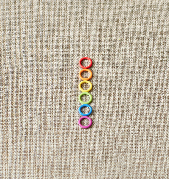 COCOKNITS | Colorful Ring Stitch Markers - Small