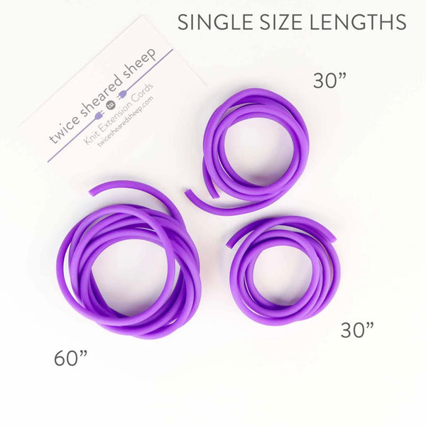 Knit Extension Cords – Stitch Holder Cords