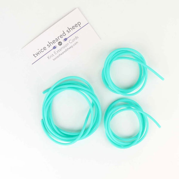 Knit Extension Cords – Stitch Holder Cords