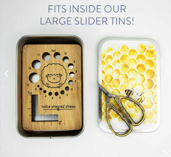 Knitting Needle Gauge Ruler – Chubby Sheep