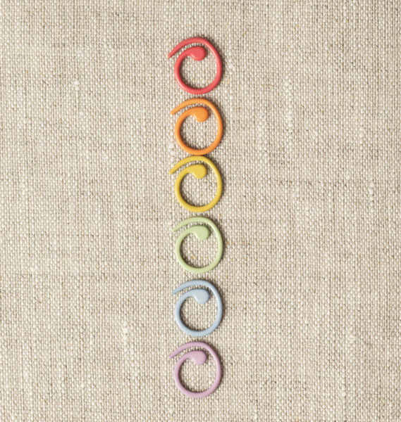 COCOKNITS | Colorful Split Ring Stitch Markers
