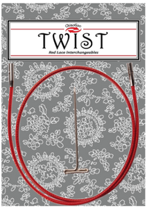 TWIST Red Cables - 14" (35 cm)