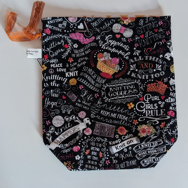 Handmade for Ewe - Drawstring Bag