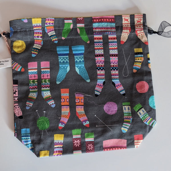 Handmade for Ewe - Drawstring Bag