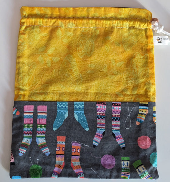 Handmade for Ewe - Drawstring Bag