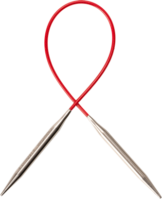 Chiaogoo Red Lace SS Circulars - 16" (40 cm)