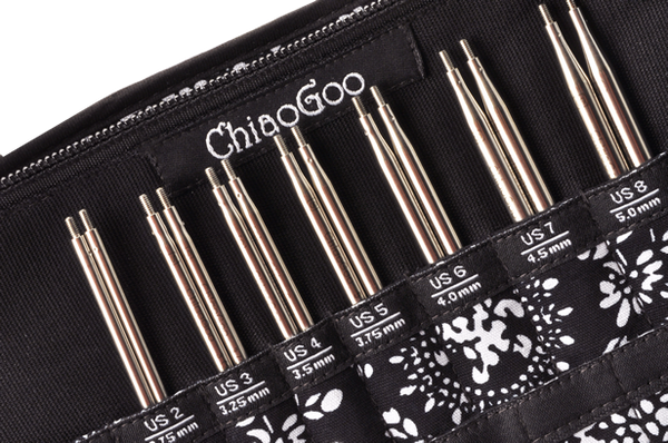 ChiaoGoo Red TWIST 5" (13 cm) Interchangeable Set (Complete)