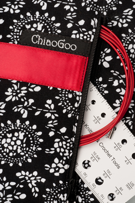 ChiaoGoo Red TWIST 5" (13 cm) Interchangeable Set (Complete)