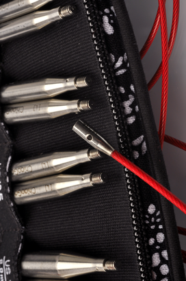 ChiaoGoo Red TWIST 5" (13 cm) Interchangeable Set (Complete)