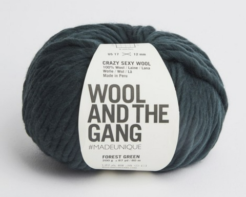 Crazy Sexy Wool - Forest Green