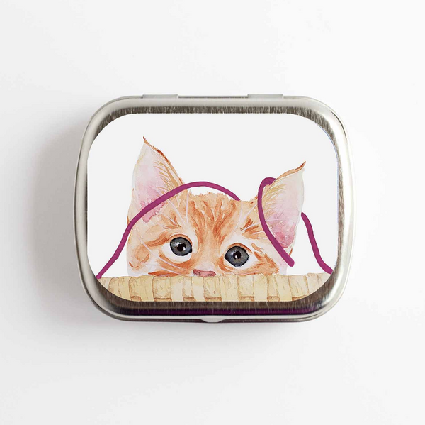 Kitten Stitch Marker Tin