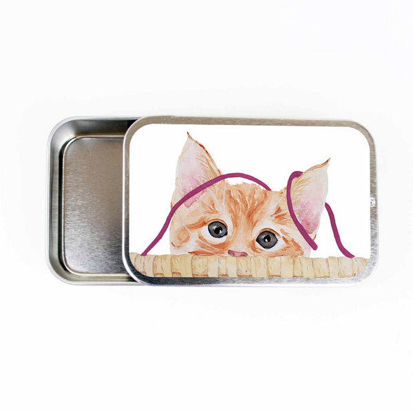 Kitten Stitch Marker Tin