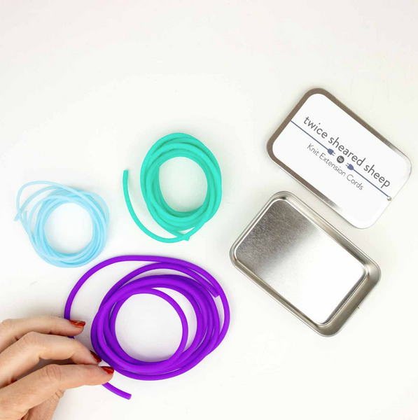 Knit Extension Cords – Stitch Holder Cords