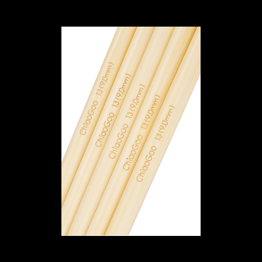 Bamboo Double Point 6" (15 cm), Natural