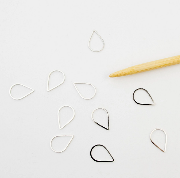 Raindrops Simple Stitch Markers