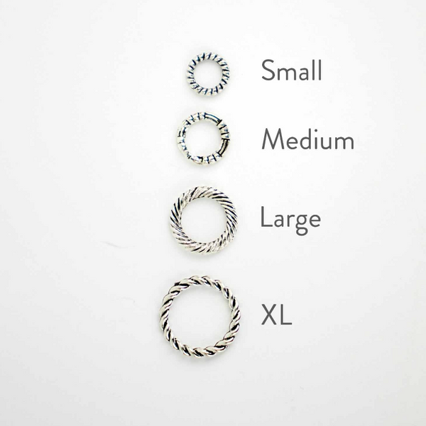 Simple Braided Ring Stitch Markers
