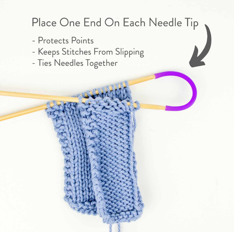 Prevent Mistakes with Knitting Needle Point Protectors - Studio Knit