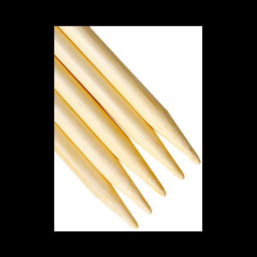Bamboo Double Point 6" (15 cm), Natural