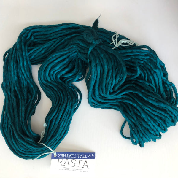 Rasta - Teal Feather (412)