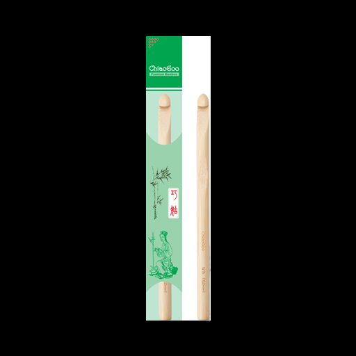 ChiaoGoo Bamboo Crochet Hook, Natural