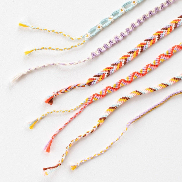 COTTON CLARA | Friendship Bracelet Kit: Colourway A