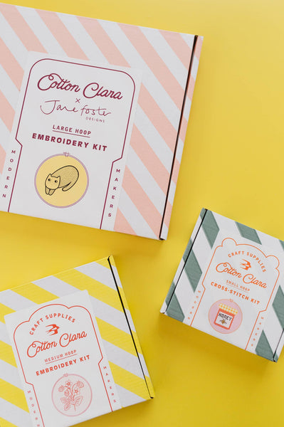 COTTON CLARA | Olives Cross Stitch Kit
