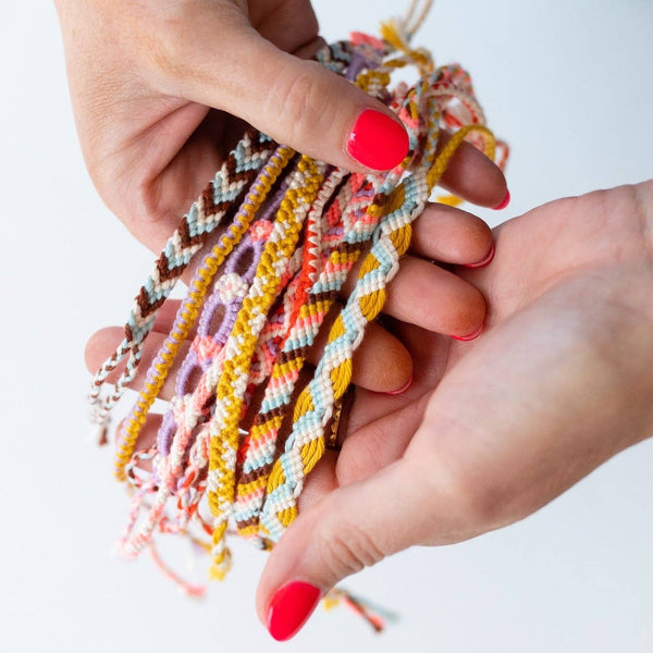 COTTON CLARA | Friendship Bracelet Kit: Colourway A