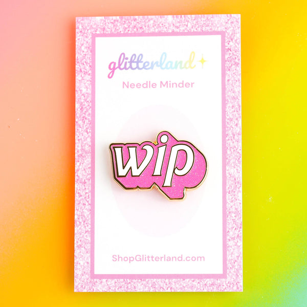 GLITTERLAND | WIP Needle Minder
