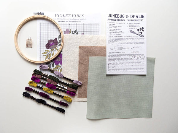JUNEBUG AND DARLIN | Violet Vibes Kit