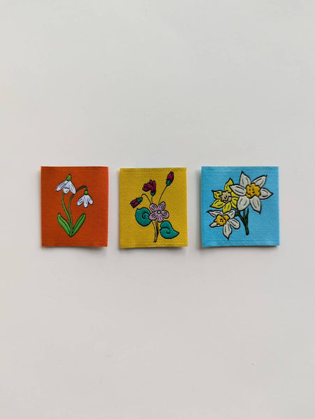 INTENSELY DISTRACTED | Variety Pack Labels - Birth Month Flowers Series 1