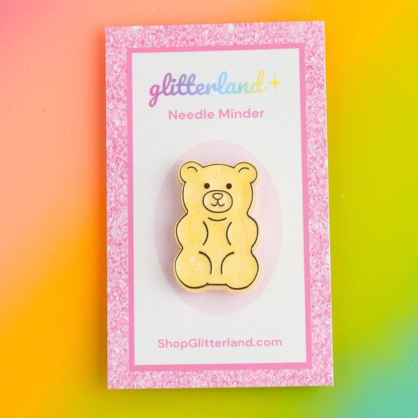 GLITTERLAND | Pineapple Gummy Bear Needle Minder