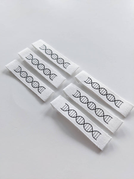 INTENSELY DISTRACTED | Cotton Luxe Labels - Double Helix DNA