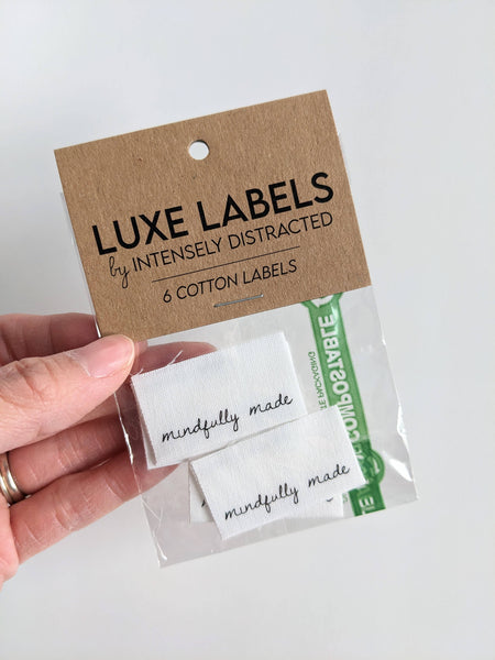 INTENSELY DISTRACTED | Cotton Luxe Labels - Lunar Phases