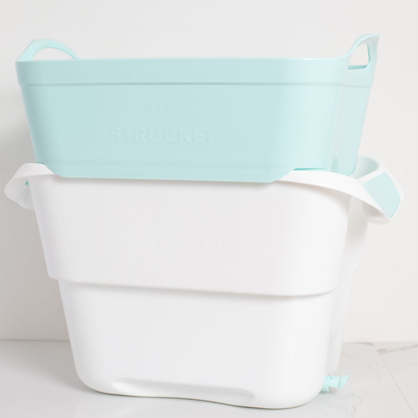 STRUCKET 19L Interlocking Strainer Bucket with Plug