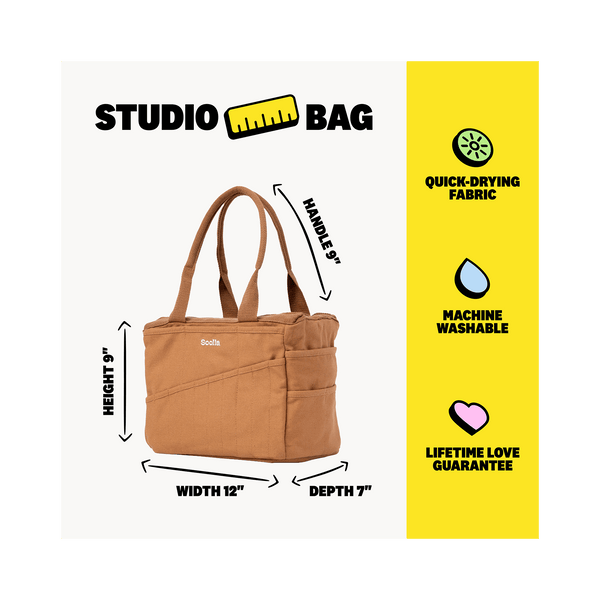 Soolla Studio Bag, Cinnamon