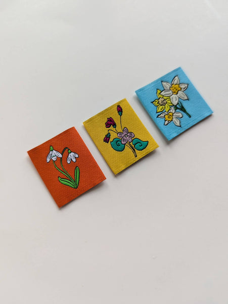 INTENSELY DISTRACTED | Variety Pack Labels - Birth Month Flowers Series 1