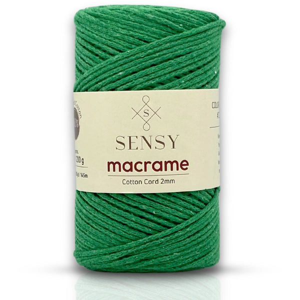 SENSY | Cotton Macrame Cord - 2 mm