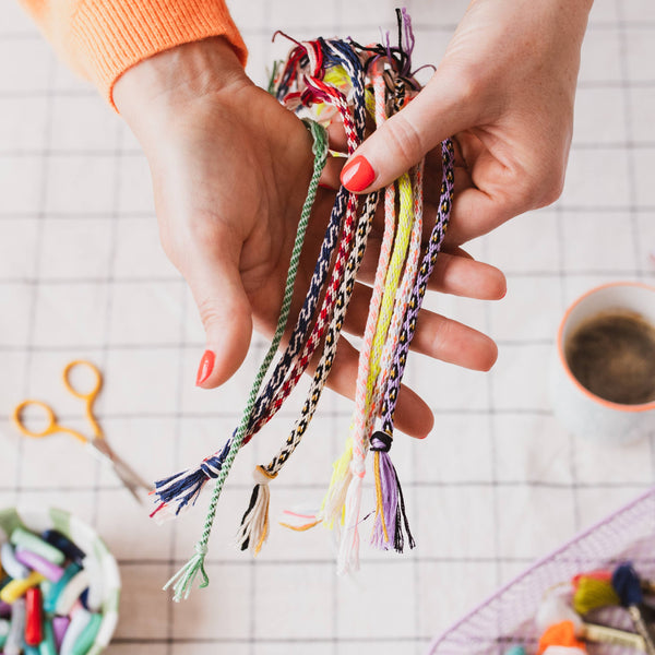 COTTON CLARA | Kumihimo Friendship Bracelet Kit