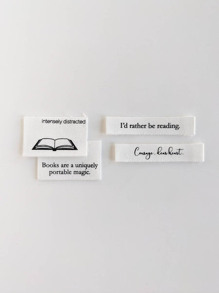 INTENSELY DISTRACTED | Variety Pack Labels- Bookish Series