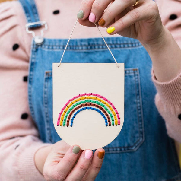 COTTON CLARA | Rainbow Embroidery Board Kit