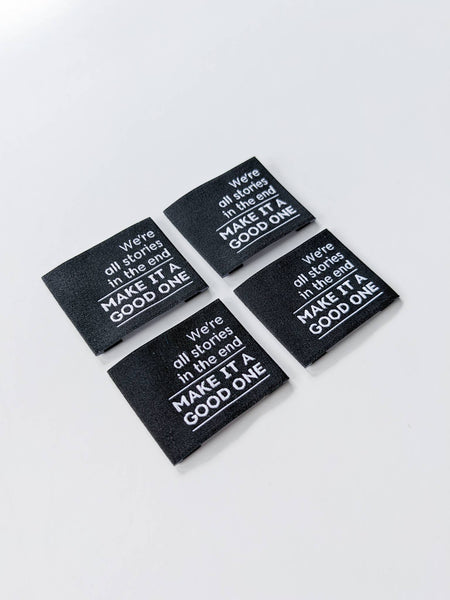 INTENSELY DISTRACTED |  Woven Luxe Labels - We're All Stories