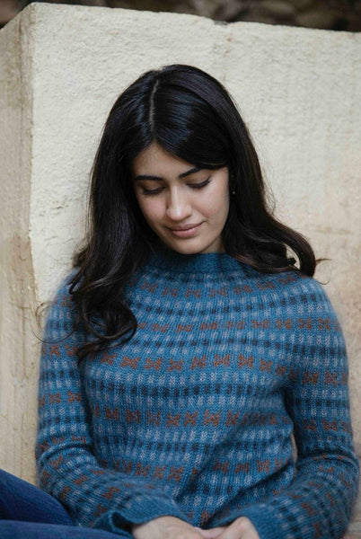 LAINE | Memory Lane: Embellished Knits to Cherish