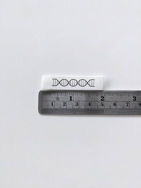 INTENSELY DISTRACTED | Cotton Luxe Labels - Double Helix DNA