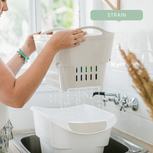 STRUCKET 19L Interlocking Strainer Bucket with Plug