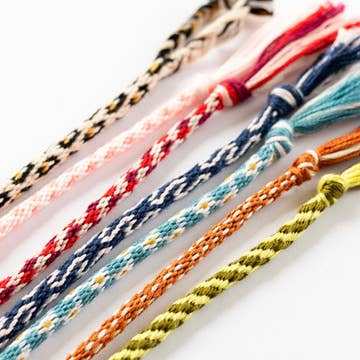 COTTON CLARA | Kumihimo Friendship Bracelet Kit