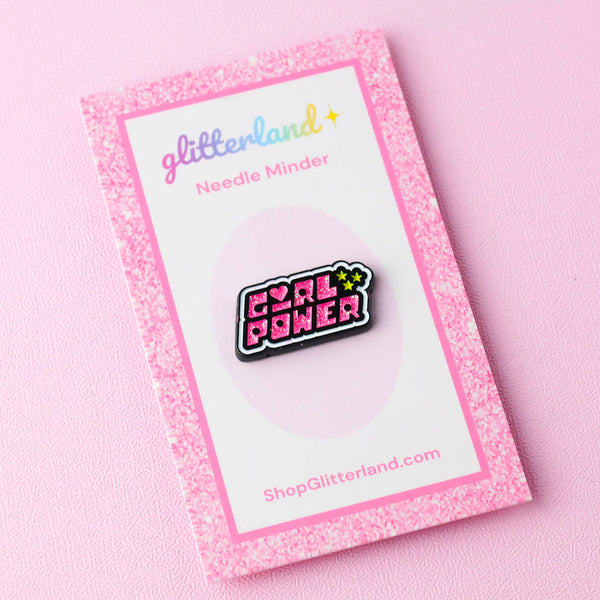 GLITTERLAND | Girl Power Needle Minder Magnet