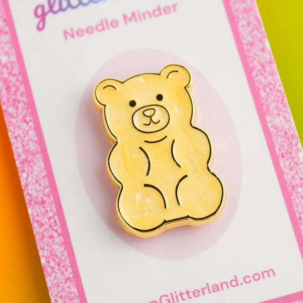 GLITTERLAND | Pineapple Gummy Bear Needle Minder