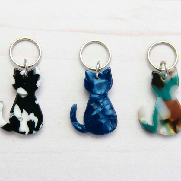 FOX & PINE | Stitch Markers - Bold Cats